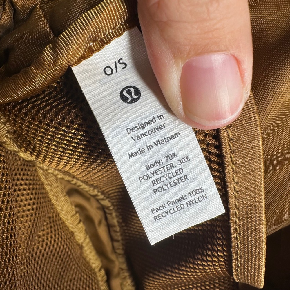 Lululemon Everywhere Belt Bag 1L Fleece Burnt Caramel Brown Sherpa LU9B18S - Picture 6 of 7